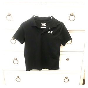 Black Under Armour shirt boys